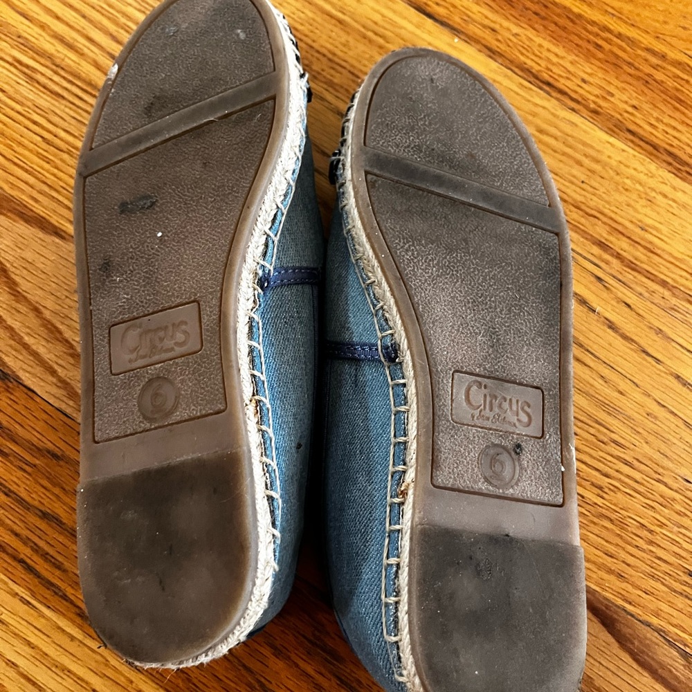 Circus by Sam Edelman Womens Loretta Canvas Espadrilles Blue size 6 - Picture 11 of 12